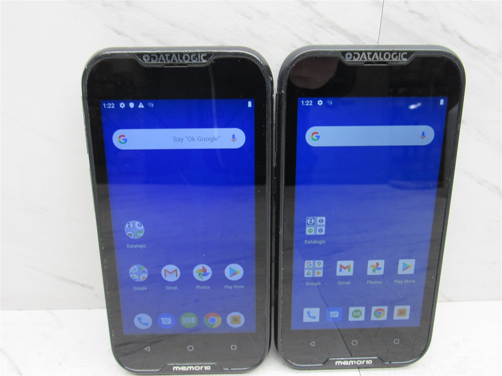 2 LOT Datalogic Memor 10 Mobile Computer 944350015 Android 9 & 10 with Battery