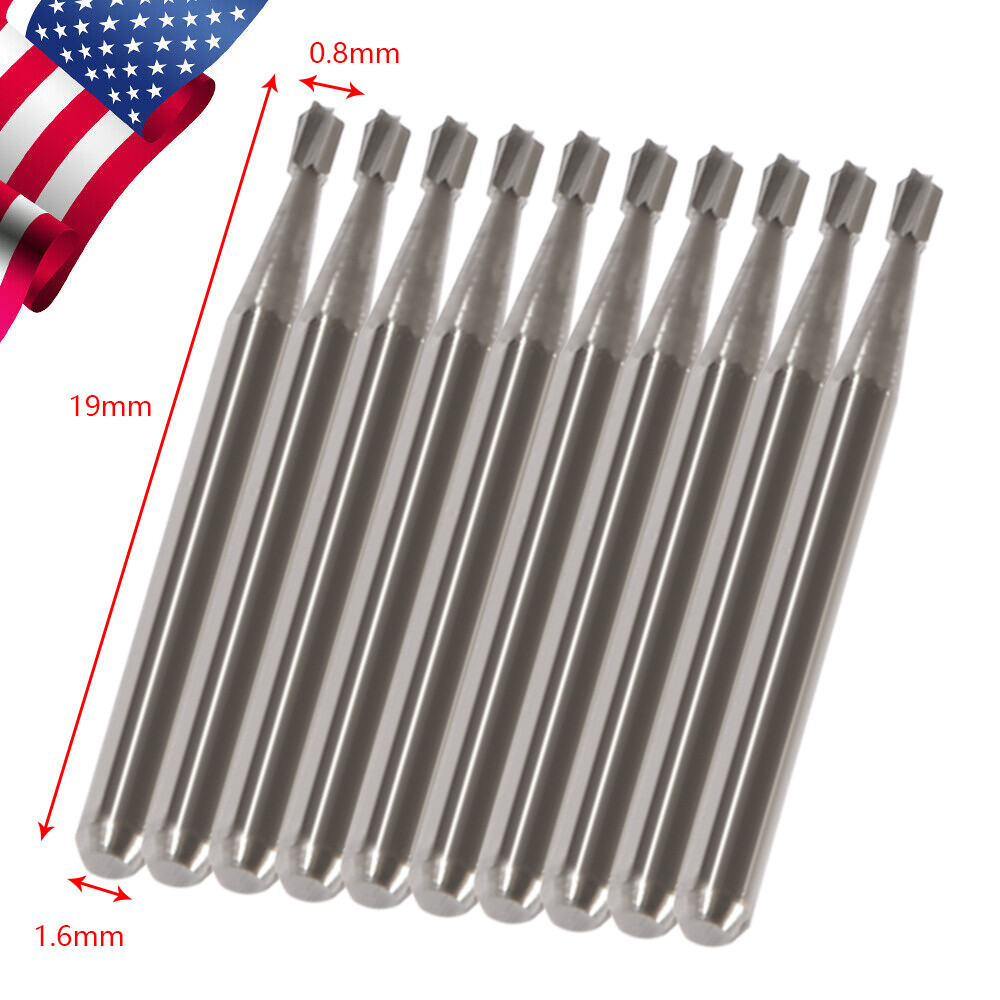 Dental Carbide Burs Pear-Shaped Type for High Speed Tungsten Steel Bur FG330 de