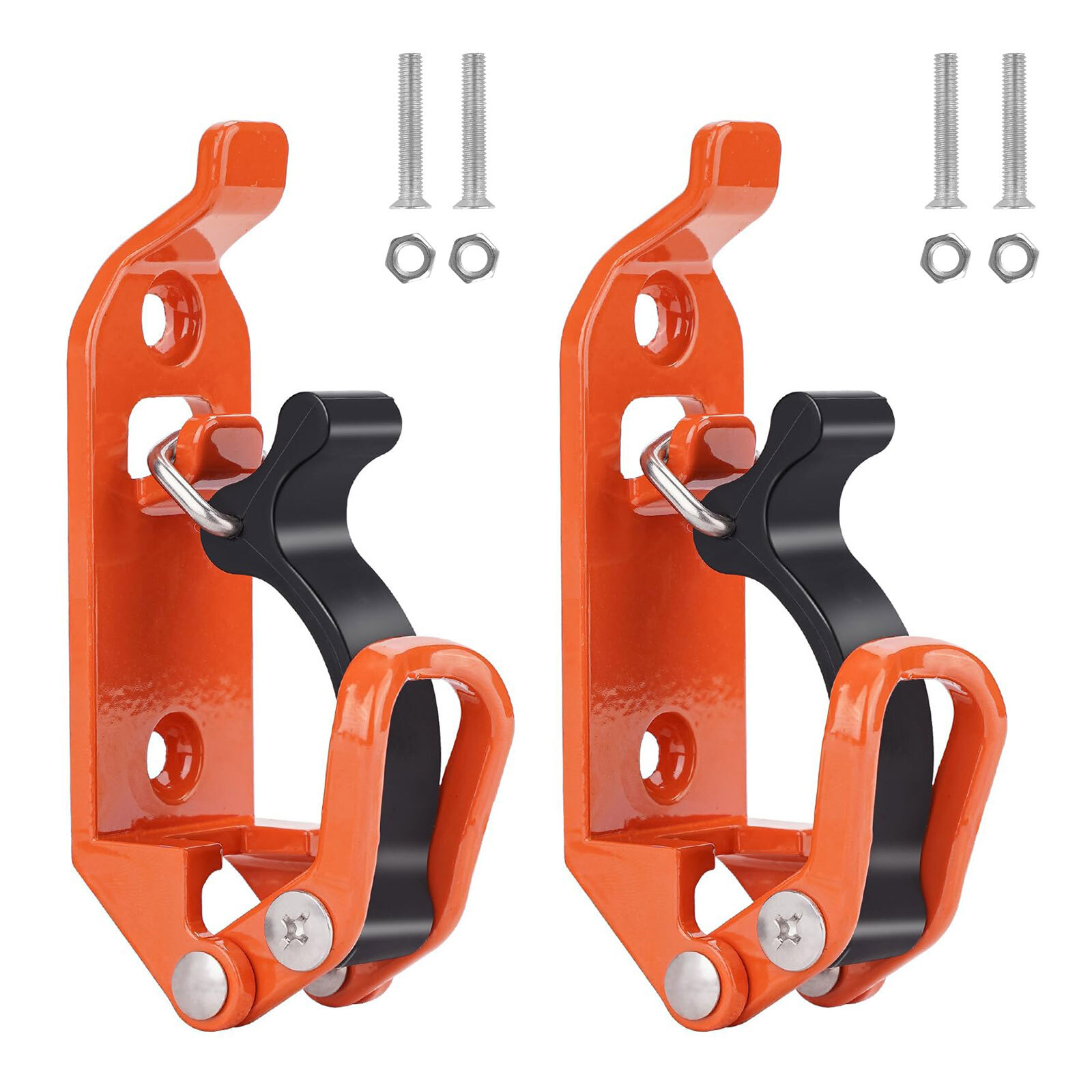 2pcs Shovel Mounts for Roof Rack Quick Release Axe Metal Clamp Holder Kits