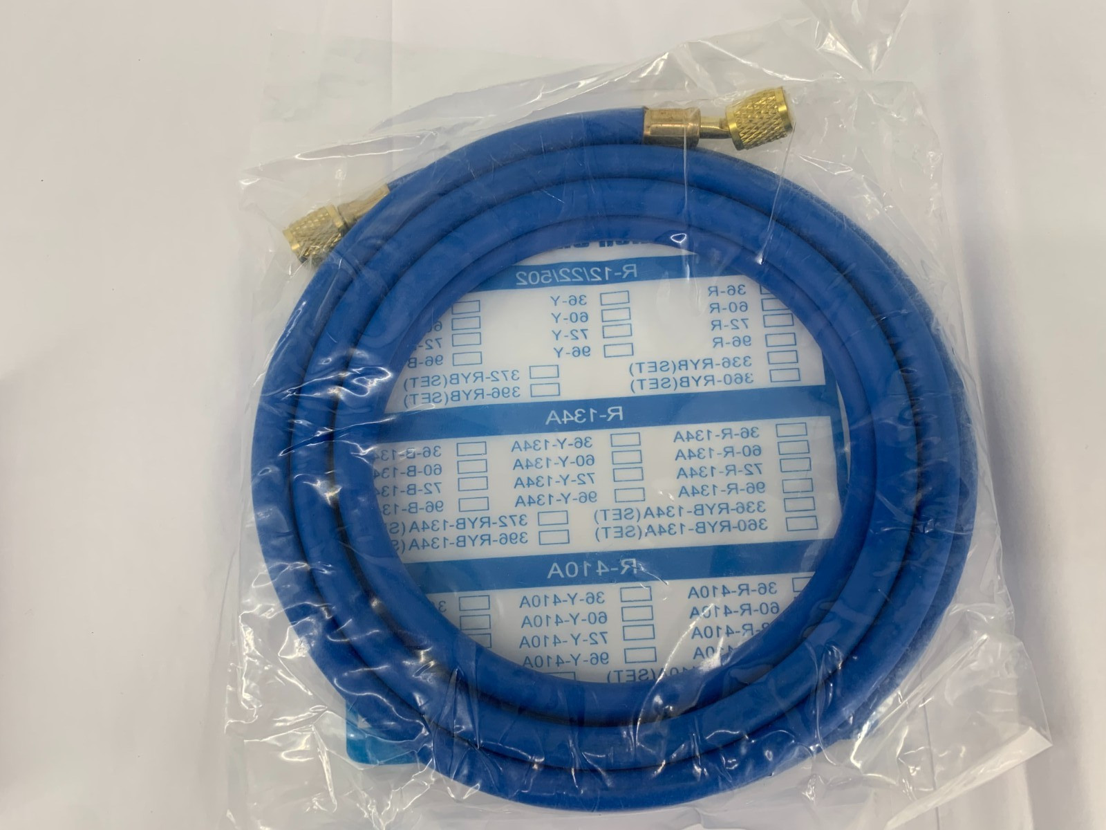 UAC Universal Air Conditioner 4721C A/C Repair Refrigeration Charging Hose Blue