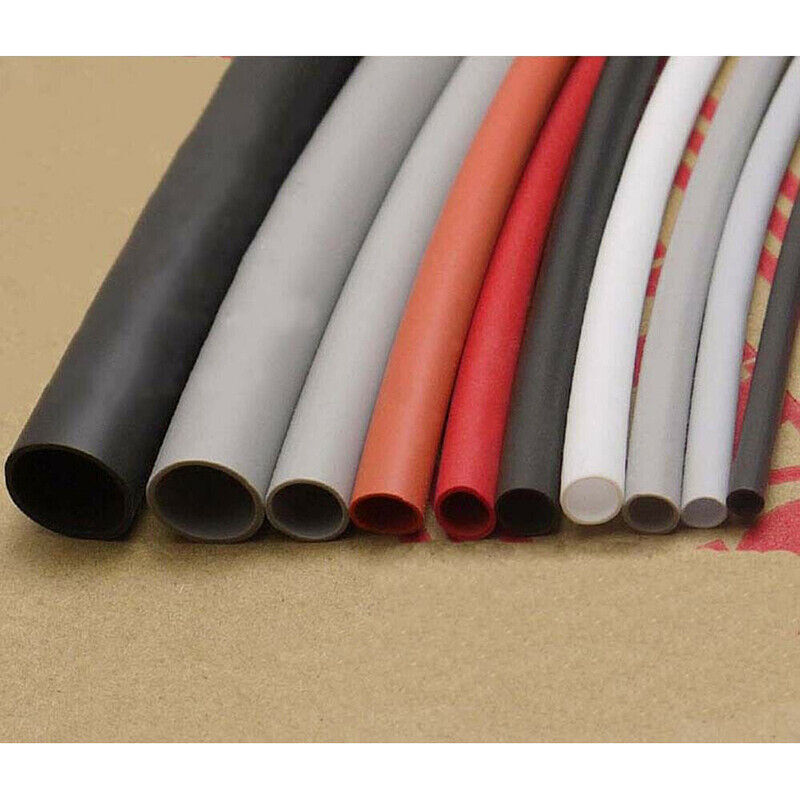 1.7:1 Silicone Rubber Heat Shrinkable Tube 0.8mm-30mm Flexible Wire Soft Sleeve