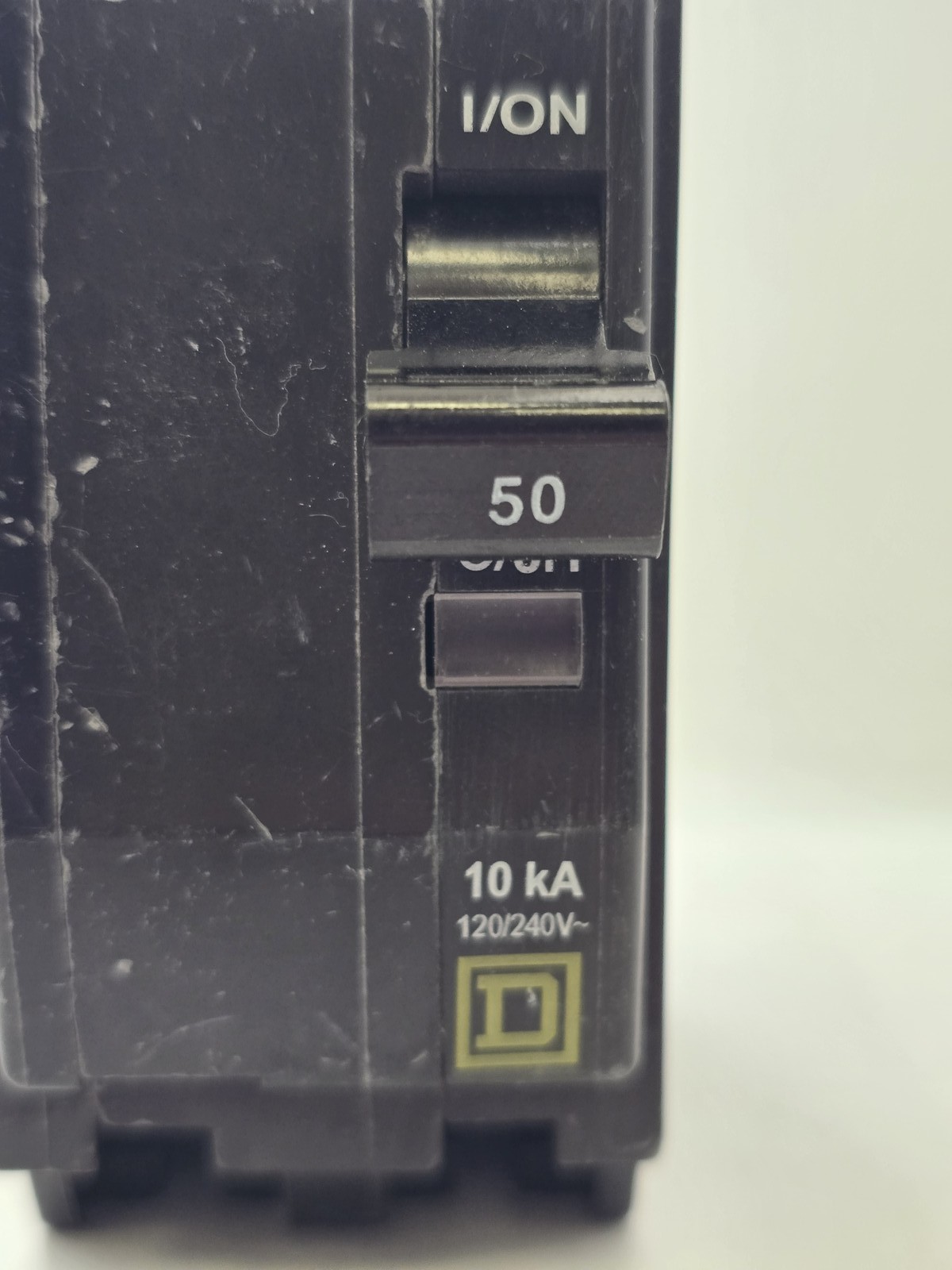 Square D QO250 Plug-In Circuit Breaker 2 Pole 50 Amp 120/240V 10kA 50A QO
