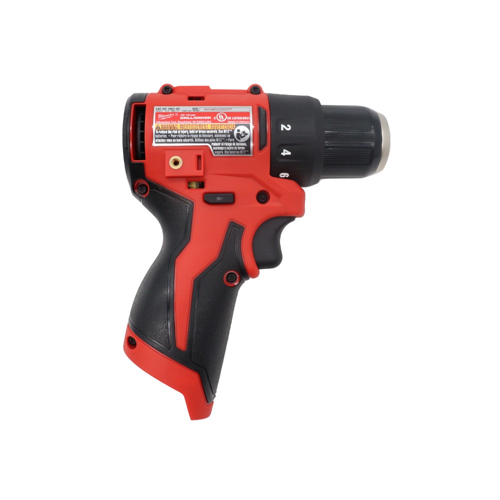 Milwaukee M12 12V Lithium-Ion Brushless Cordless 1/4″ Hex Impact Driver