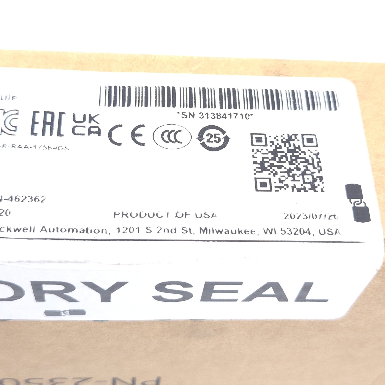 Factory Sealed Allen Bradley 1756-OBV8S ControlLogix Safety IO Module 1756OBV8S