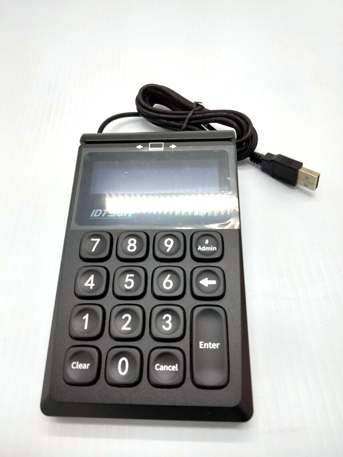 ID Tech SREDKey 2 Point of Sale Credit Card Reader Keypad IDSK2-534E *Ma8