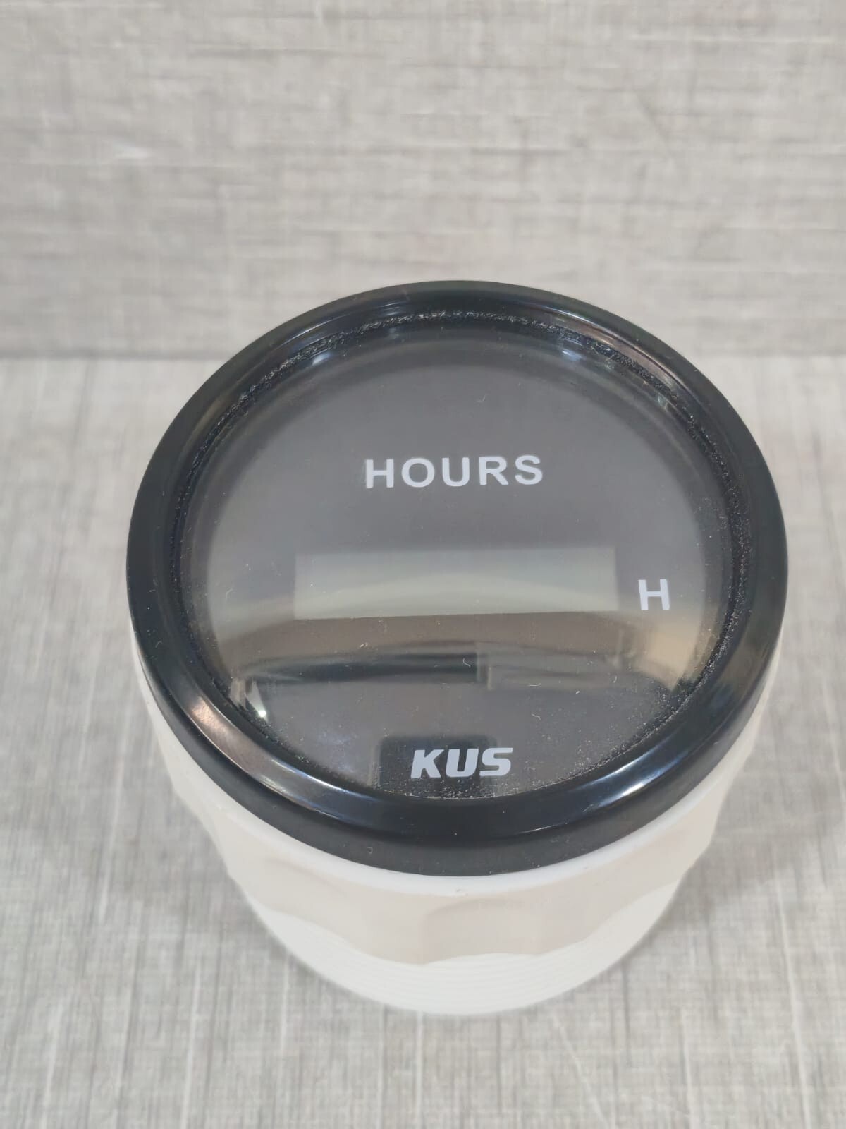 LOT 2 PCS KUS CCUR-BN HOURMETER GAUGE K-Y39001(12V/24V)