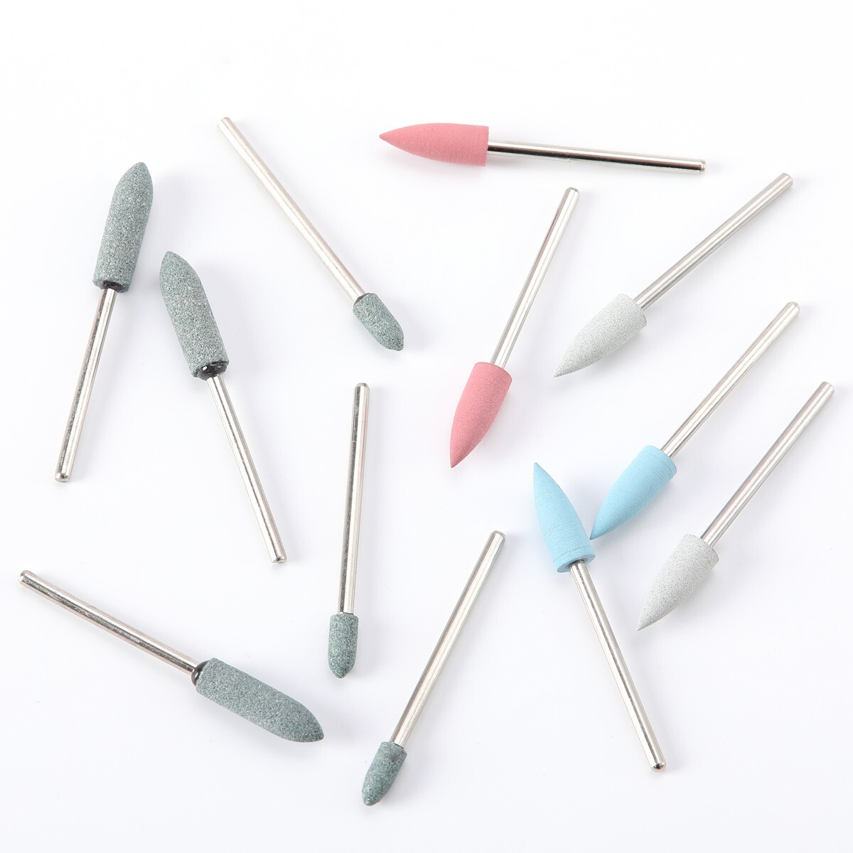 35Pcs Dental Lab Polishing Kit For Ceramics Porcelain HP 2.35mm Handpiece Burs