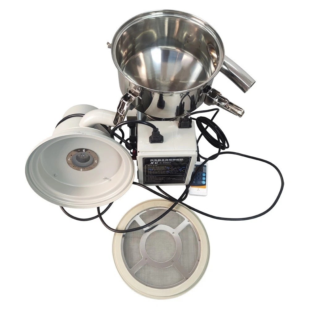 220V Auto Vacuum Suction Feeding Machine XC-300G Materials Feeder Loader 7.5L