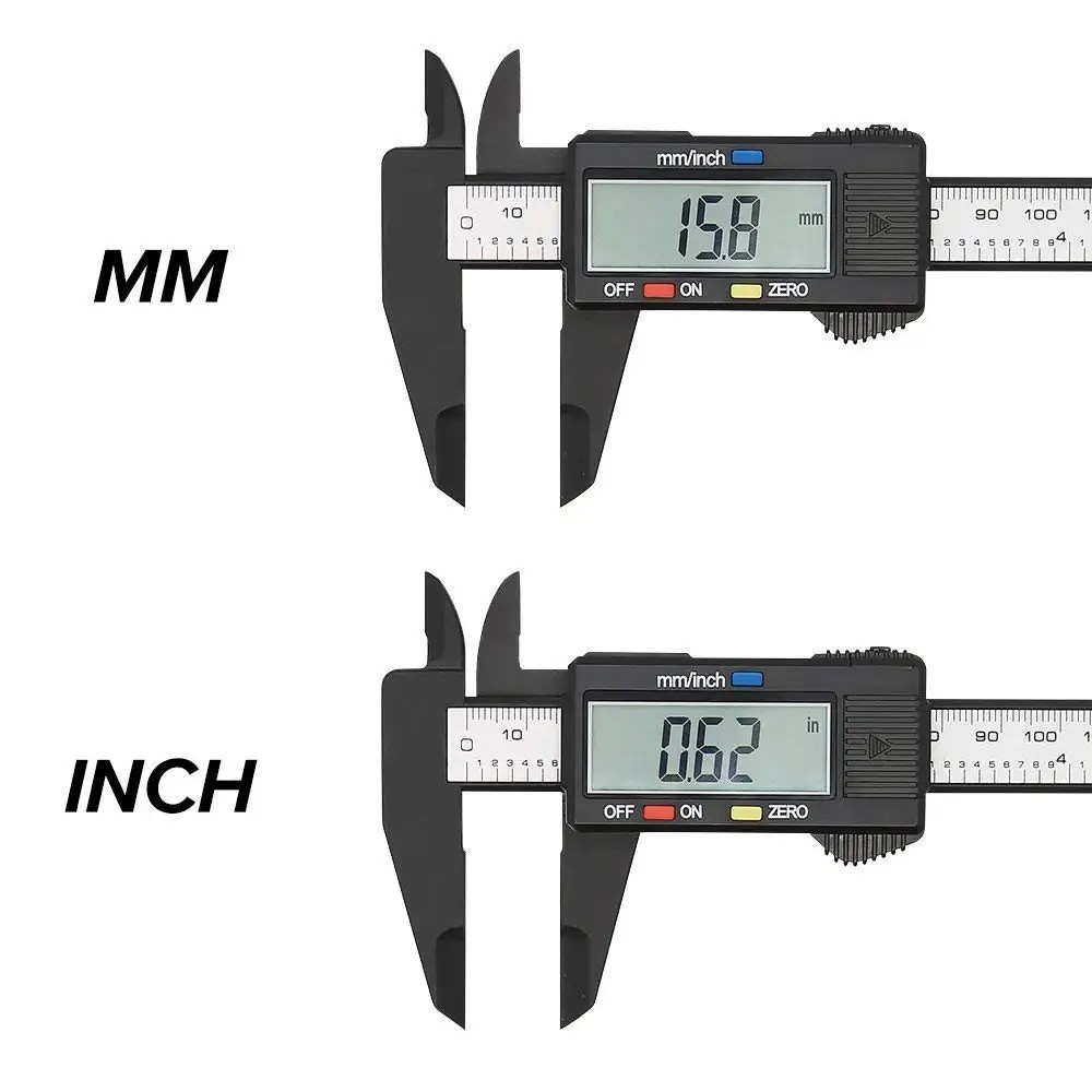6″ 150mm Digital Caliper Micrometer LCD Gauge Vernier Electronic Measuring Tool