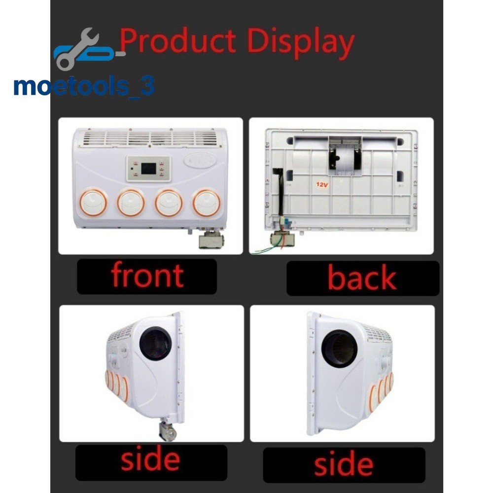 Universal 12V Bus Truck Evaporator Assembly Motorhome RV A/C Air Conditioner