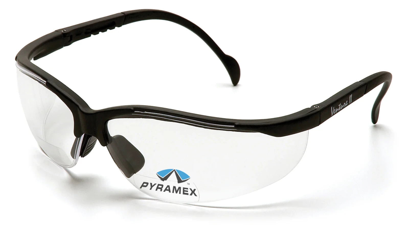 Pyramex Venture II Reader Safety Glass (Clear/Gray/Amber Lens) 1-Pair