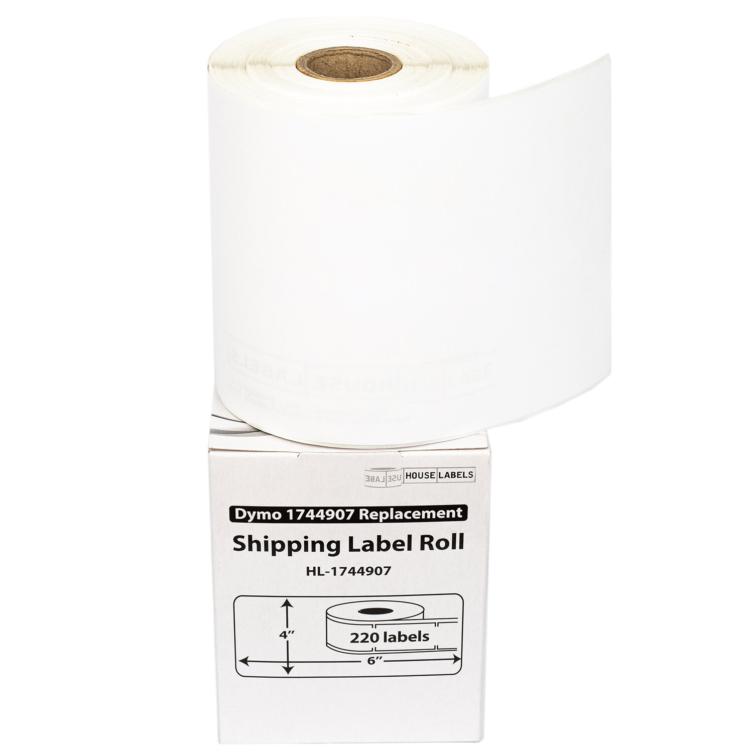 DYMO LW 1744907 4XL 4×6 4″x6″ – (1) to (80) Rolls Shipping Labels – FREE SHIP !