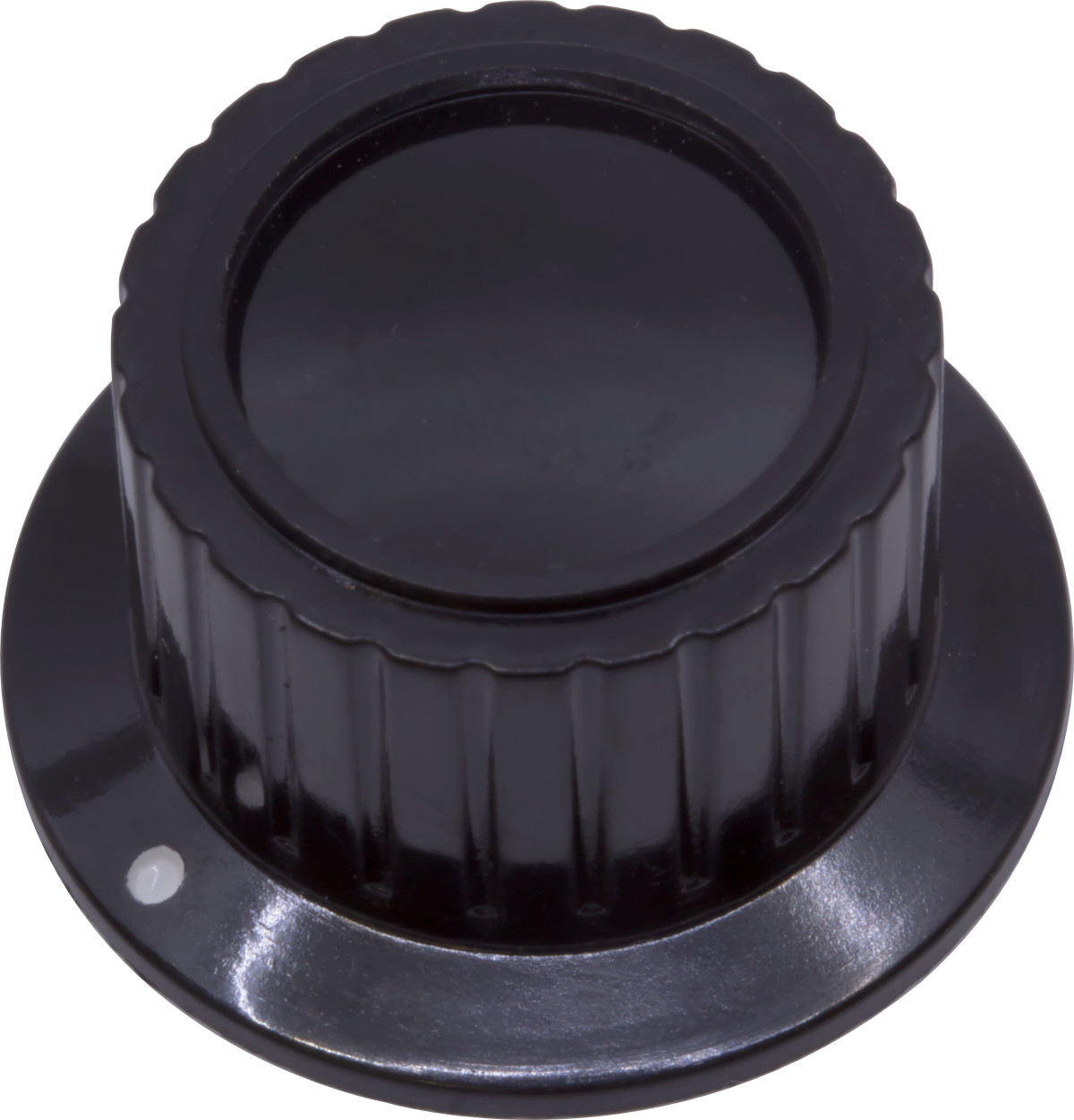 CED P-K415-28 BLACK ORANGE AMP SYTLE KNOB 28mm 1/4″SHAFT RADIO 1PC