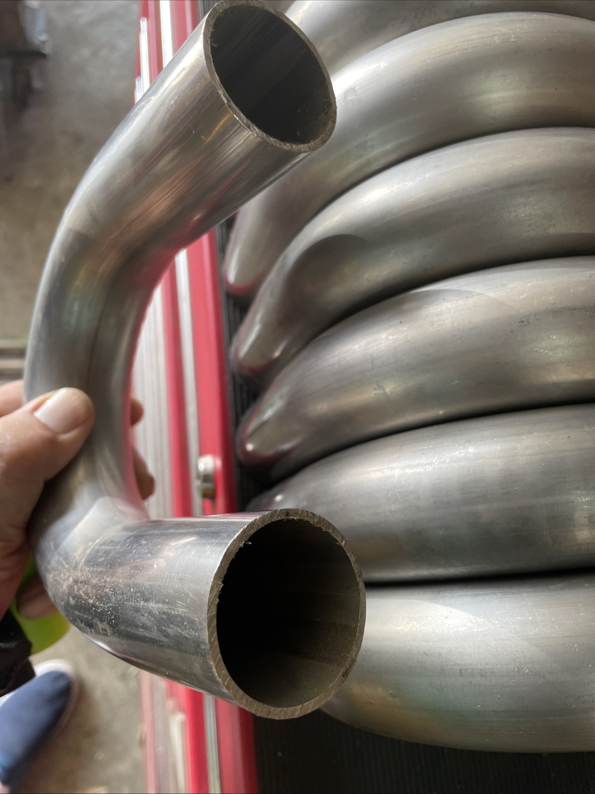 304 Stainless Steel U Bend – 1-5/8in. OD – 2.5”CLR – 14 Gauge