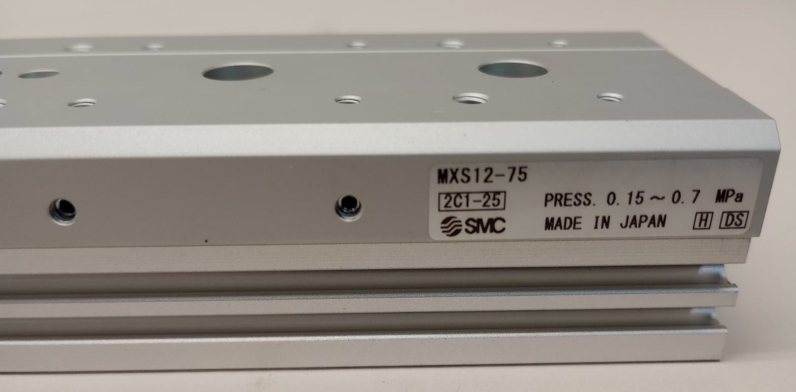 SMC MXS12-75 Pneumatic Slide Table Cylinder