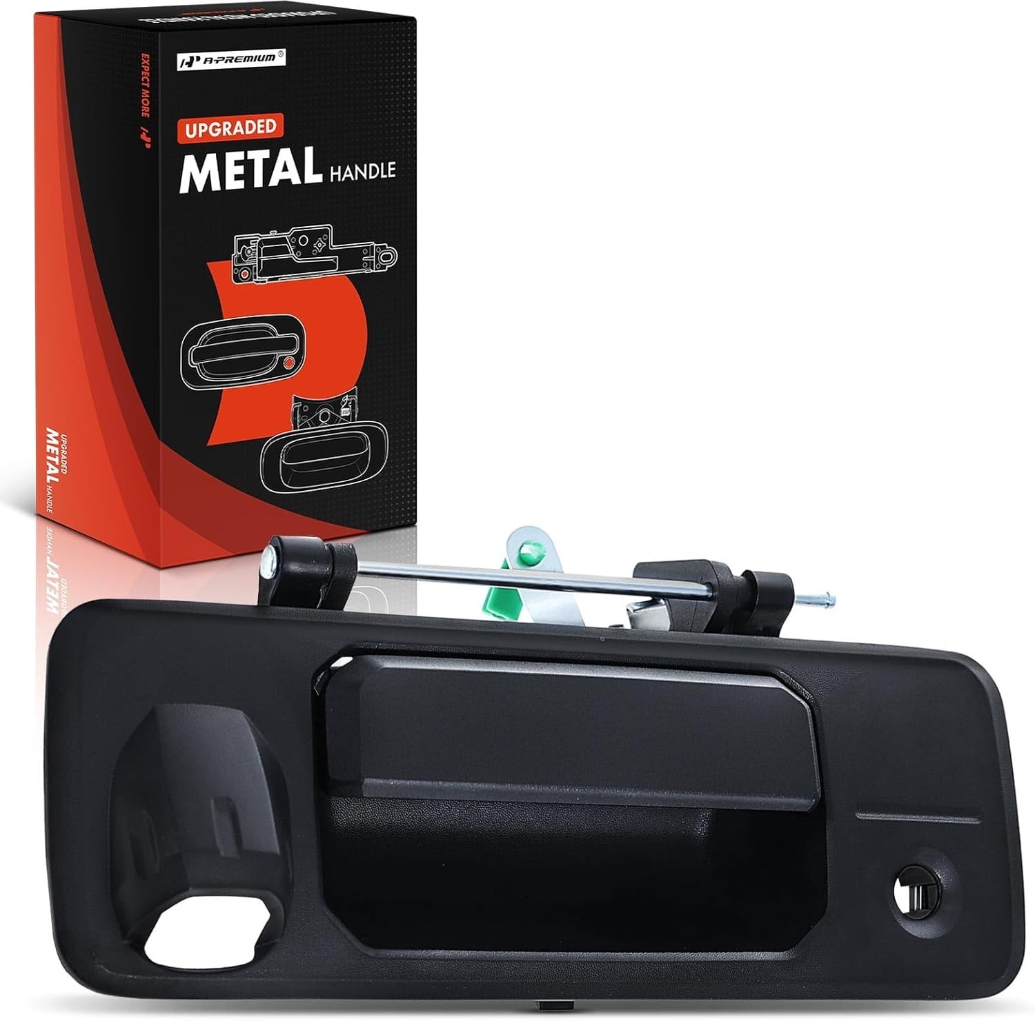 Upgraded Metal Tailgate Latch Handle – Compatible with Toyota Tundra 2014-2021,