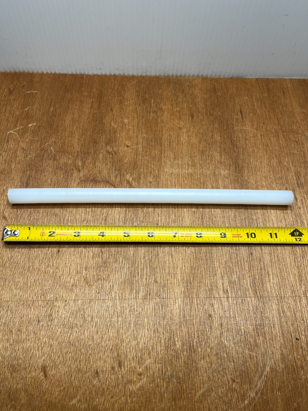 5/8″ X 12″ UHMW PE White Polyethylene Plastic Rod Round Stock USA