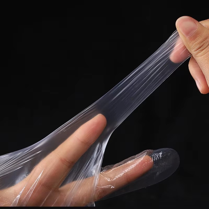100-500 Count Disposable Poly Plastic Gloves for Cooking, Food Prep and Food