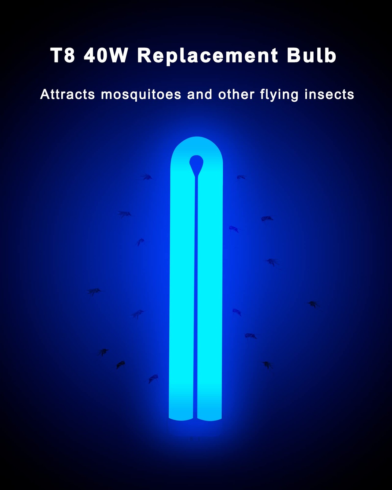 BF150 Replacement Bulb Compatible with Flowtron BK-80D, MC9000, FC7600 white