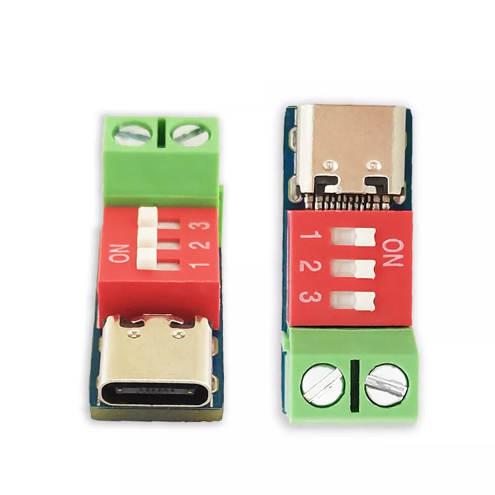 10x USB-C PD Trigger Board Module PD/QC Decoy Board Fast Charge USB Type-C USA