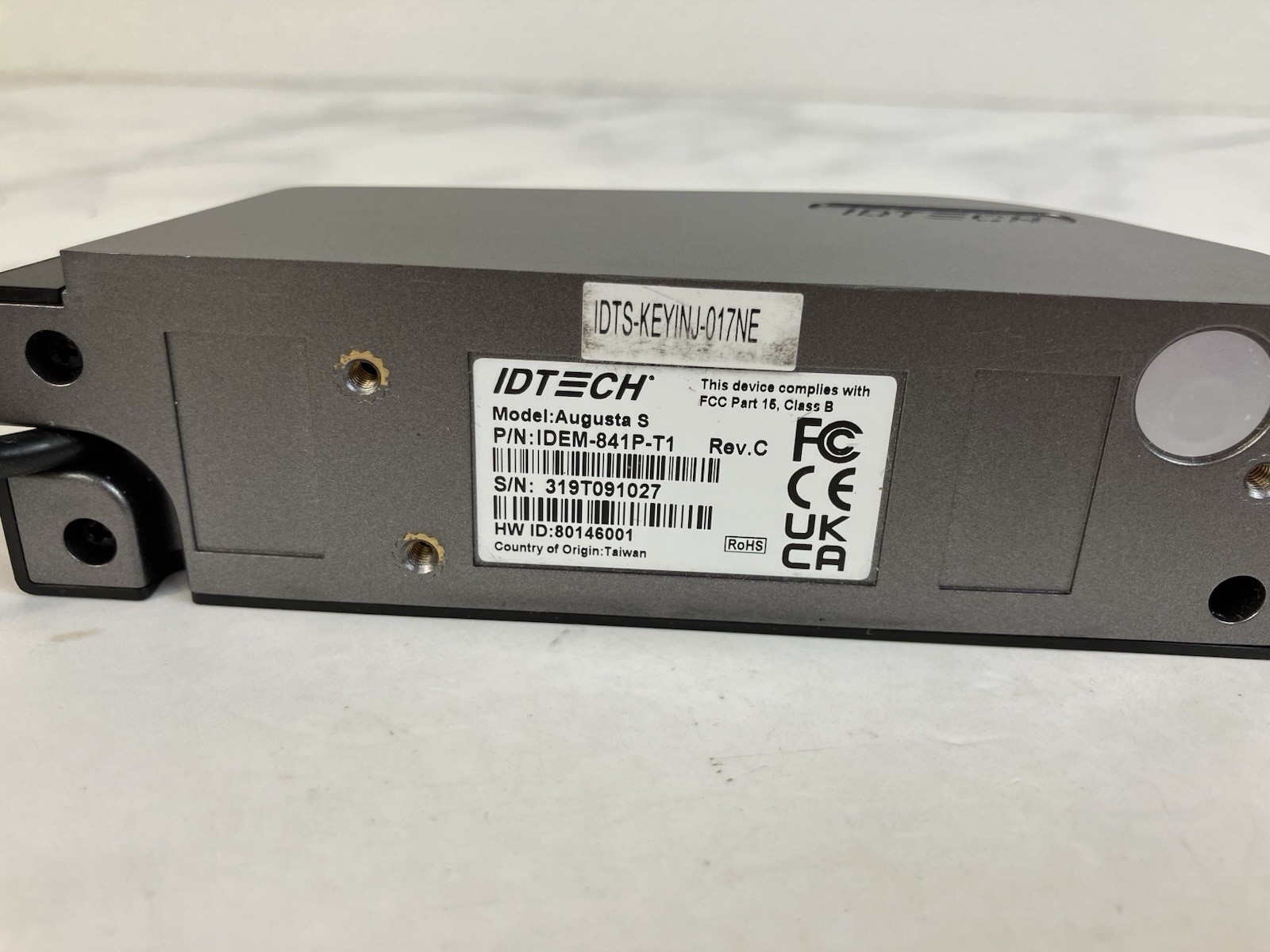 ID Tech Card Reader Augusta S USB IDEM-841P