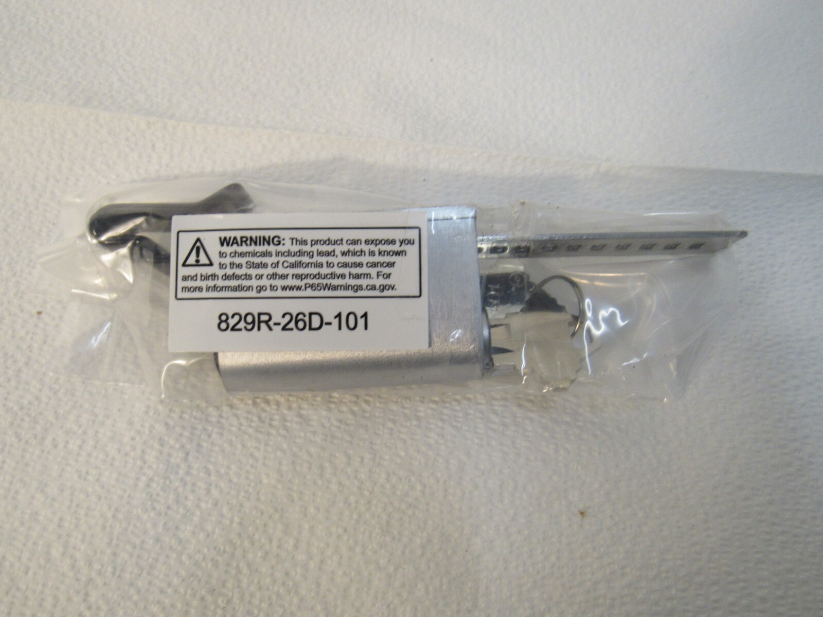 Olympus Lock 829R Sliding Door Ratchet Lock 829R-26D-101 Pack of 1
