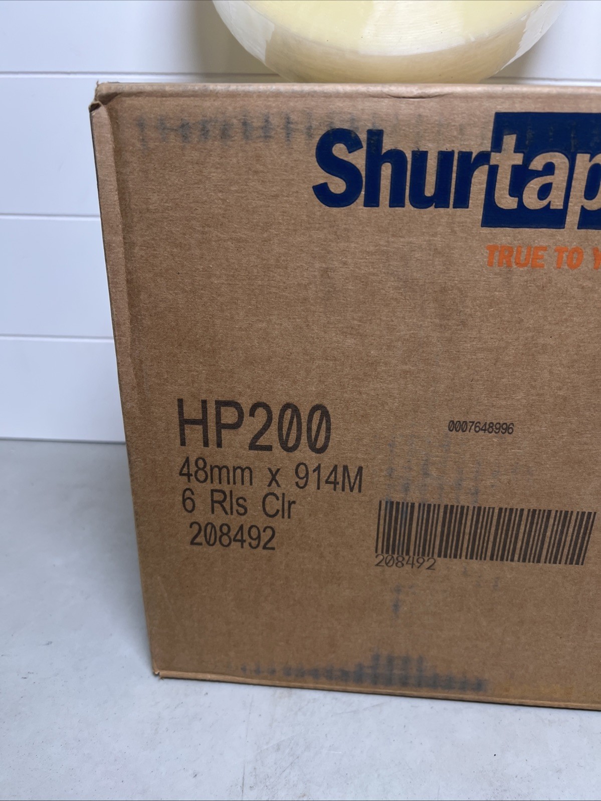 Shurtape HP200 Packaging Tape 1 Box of 6 rolls 1000 yards x 1.88″ wide Carton