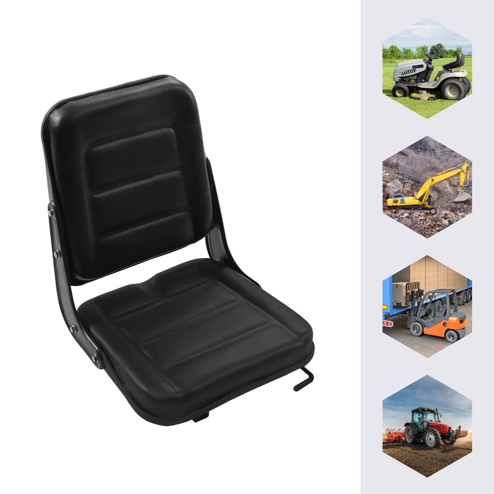 Tractor Suspension Seat Replacement Forklift Seat Excavator Dozer Seat Universal
