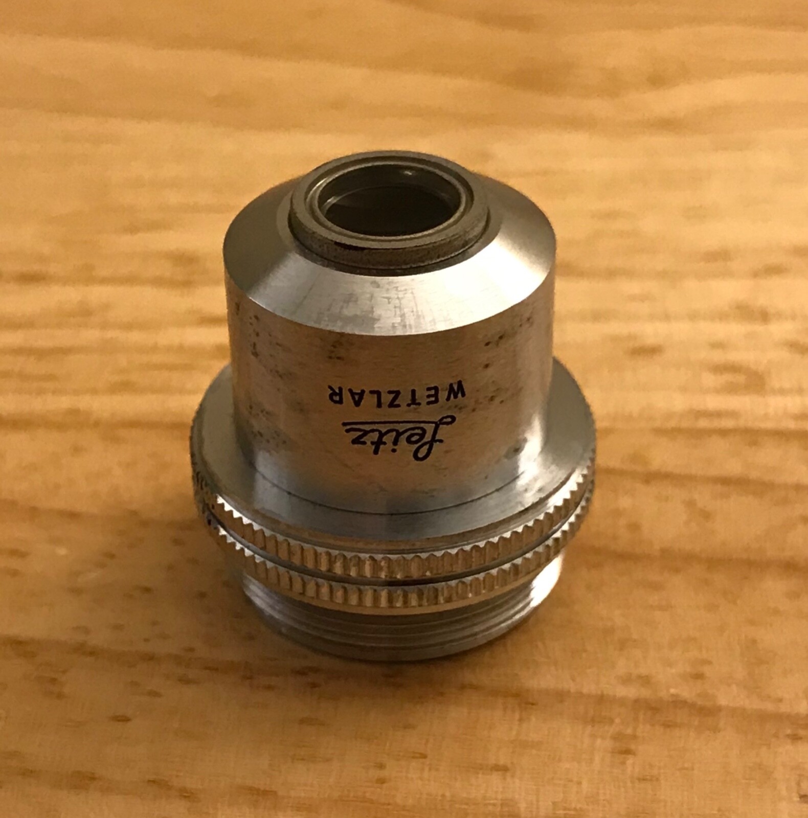Vintage Leitz Wetzlar Microscope Objective Lens 170/ 6/0.18 Germany – Lot W