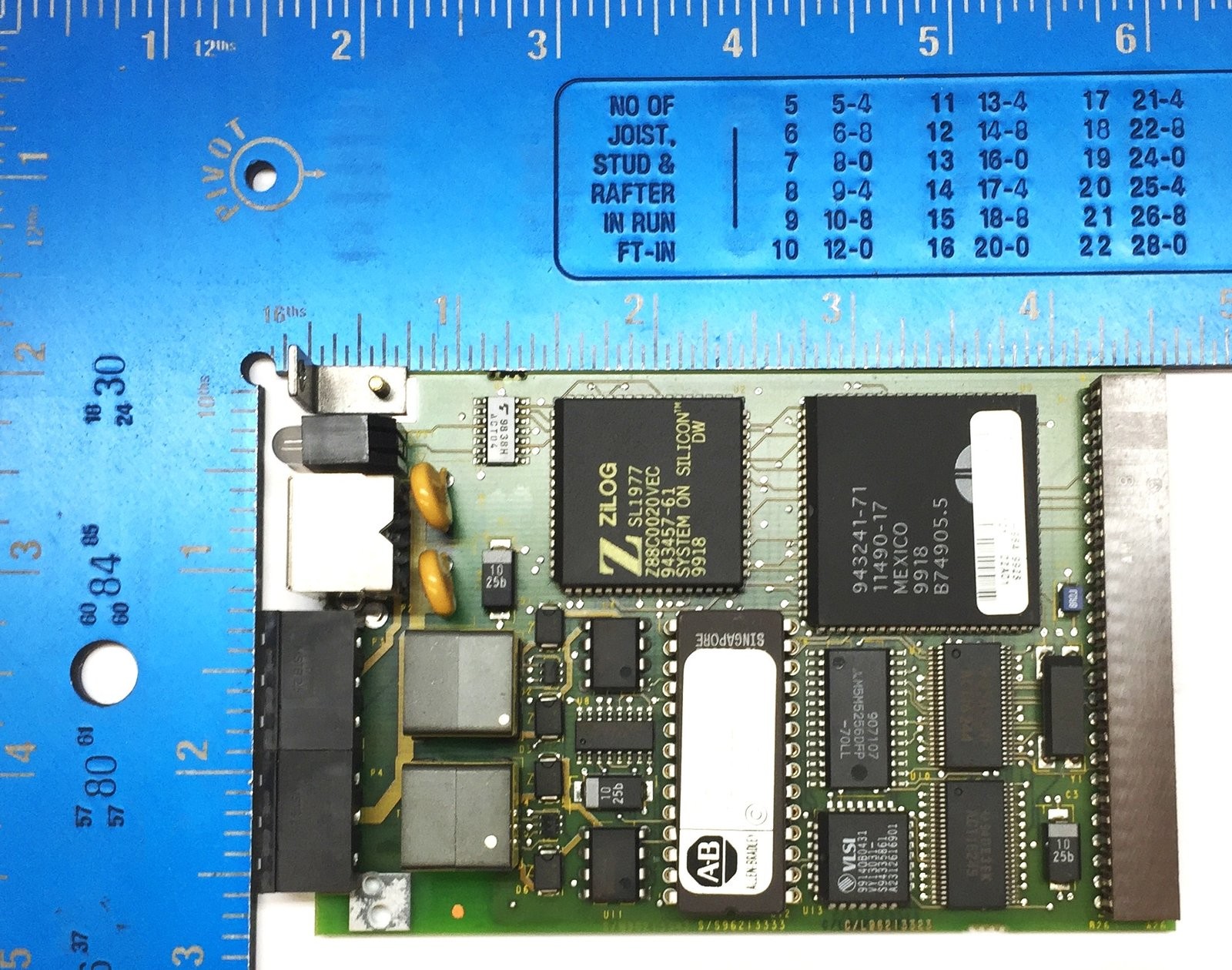 Rockwell Automation/Allen-Bradley Circuit Board 96266872 Series.C Rev.Q USED