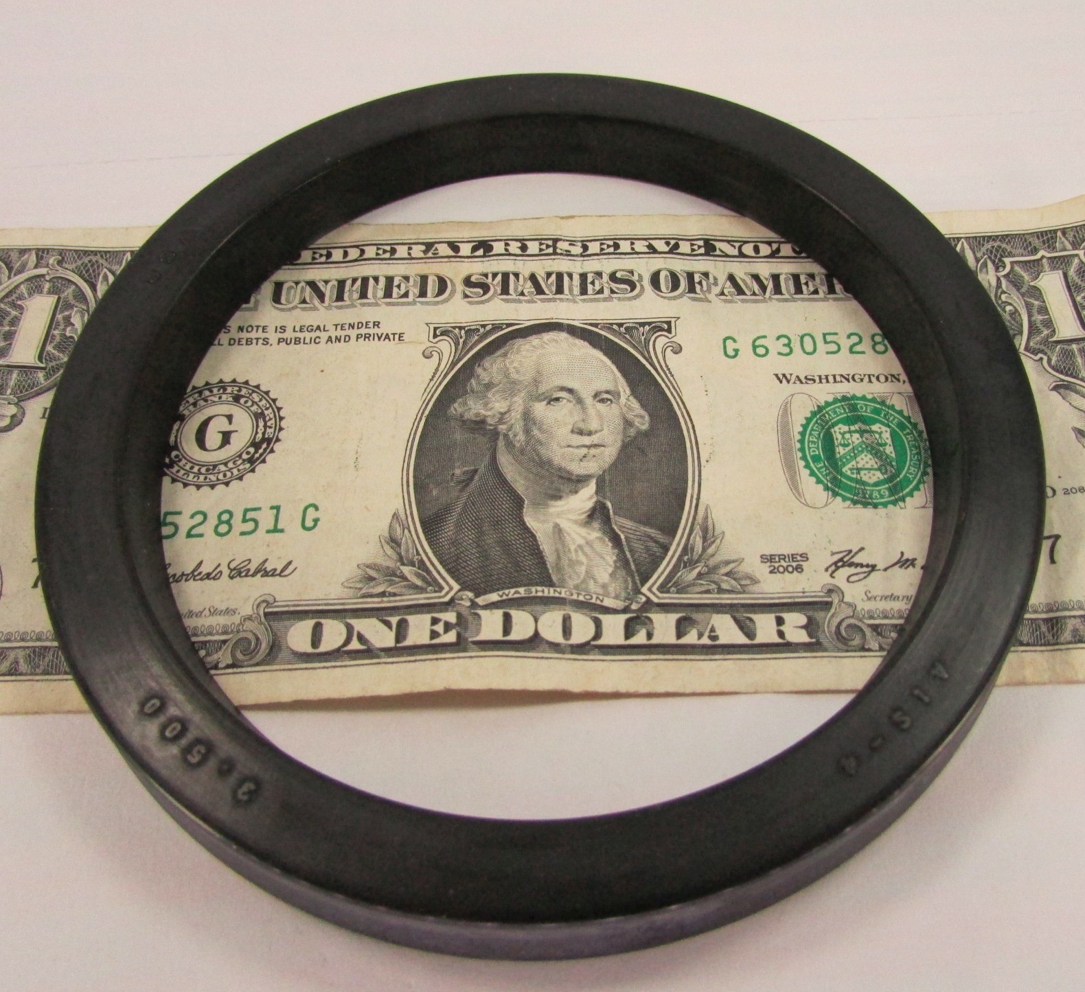 Hercules Polyurethane Hydraulic U-Seal, ID 3.500″ x OD 4.250″ x .375″ 5000 PSI
