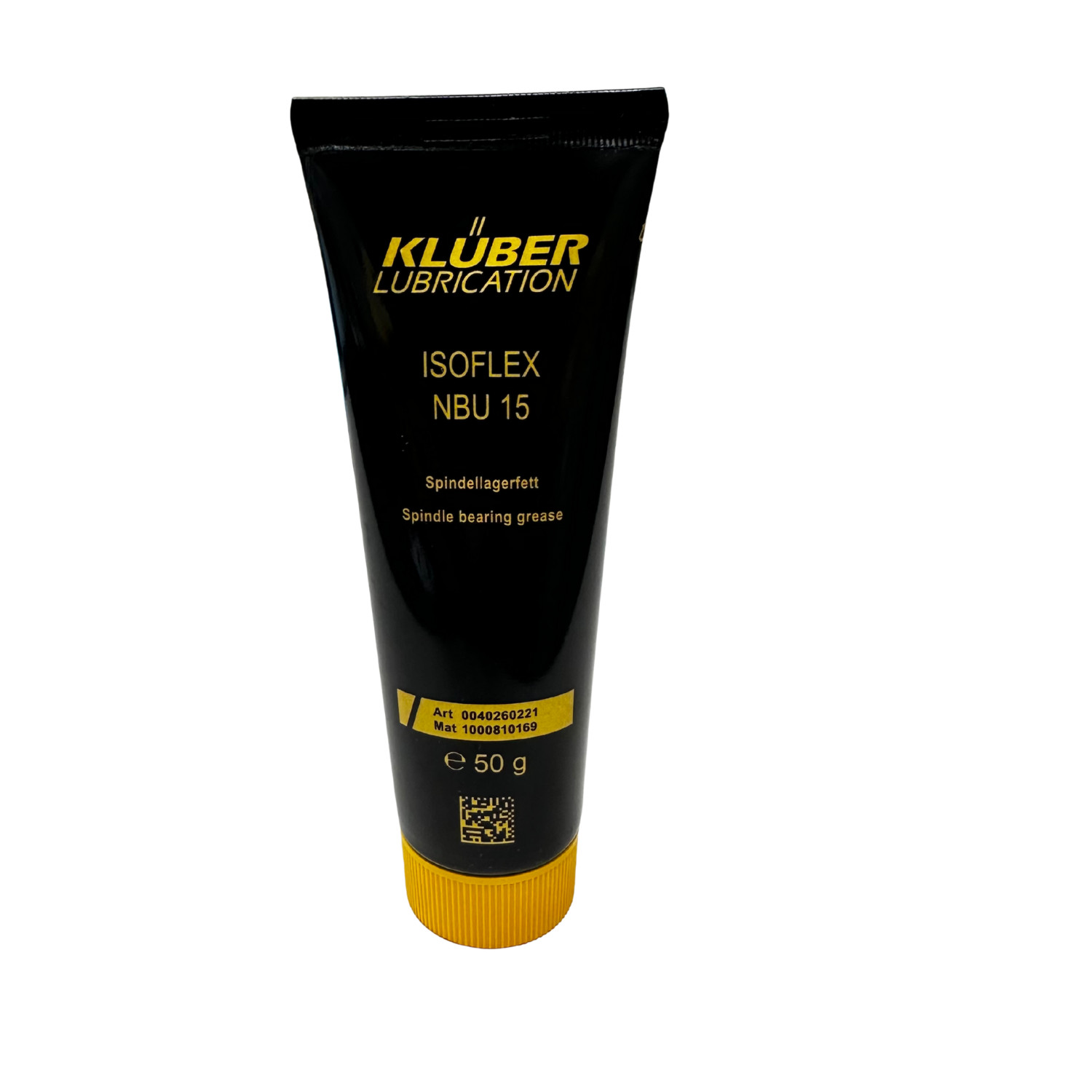Kluber ISOFLEX NBU 15, Spindle Bearing Grease for Machine Tools 50g Tube