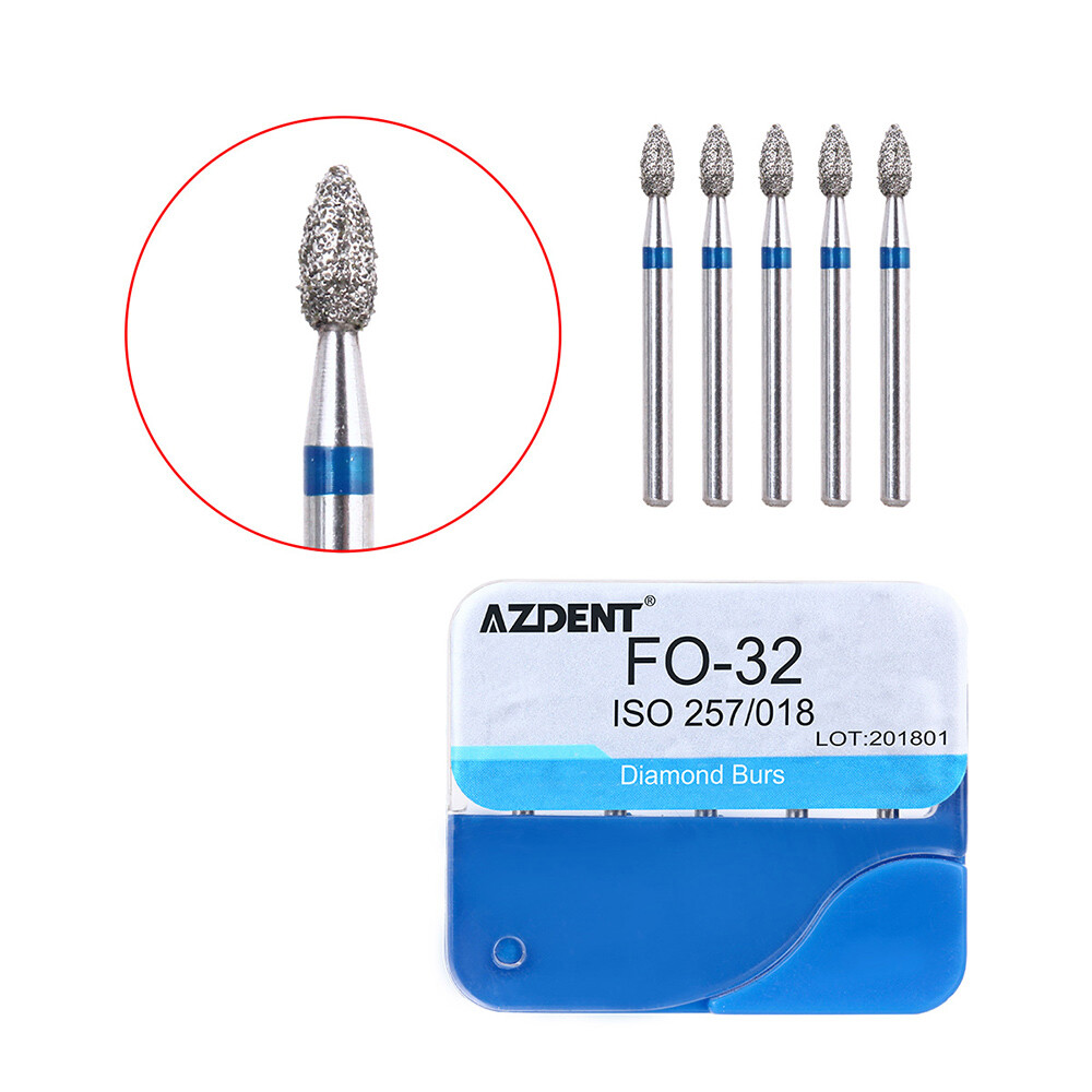 Joydental Dental E-generator LED High Speed Handpiece/ 20Types FG Diamond Burs