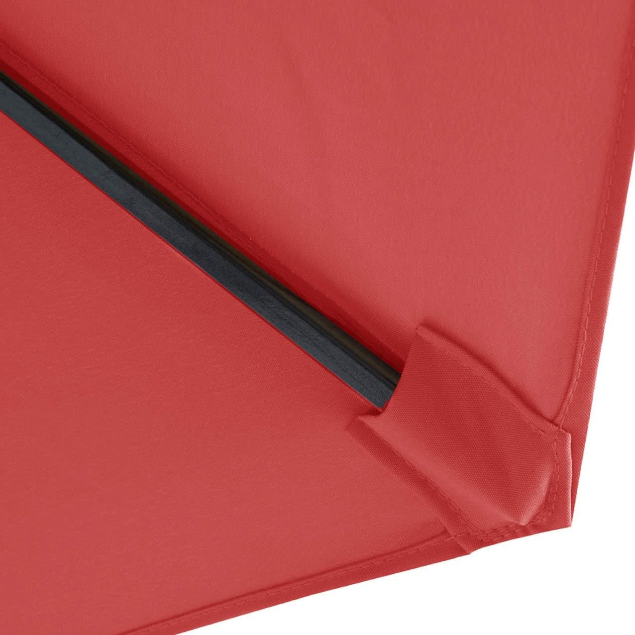 Ontheway 11Ft Patio Umbrella Enhanced Replacement Canopy Market Table 8 Ribs