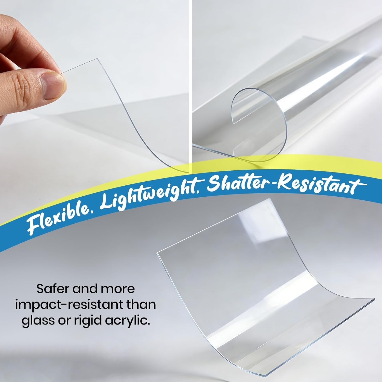 High Clarity PET Panels 24×36 – DIY Sneeze Guards & Shields