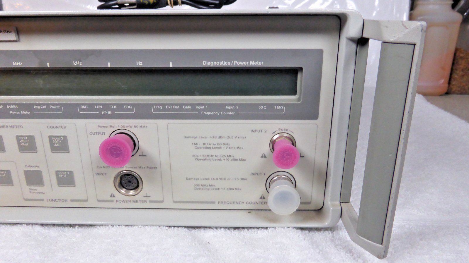 HP – Agilent – Keysight 5348A Microwave Counter/Power Meter