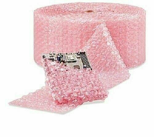 1/2″ Large Bubble Cushioning Wrap Anti-Static Roll Padding 250′ x 12″ Wide 250FT