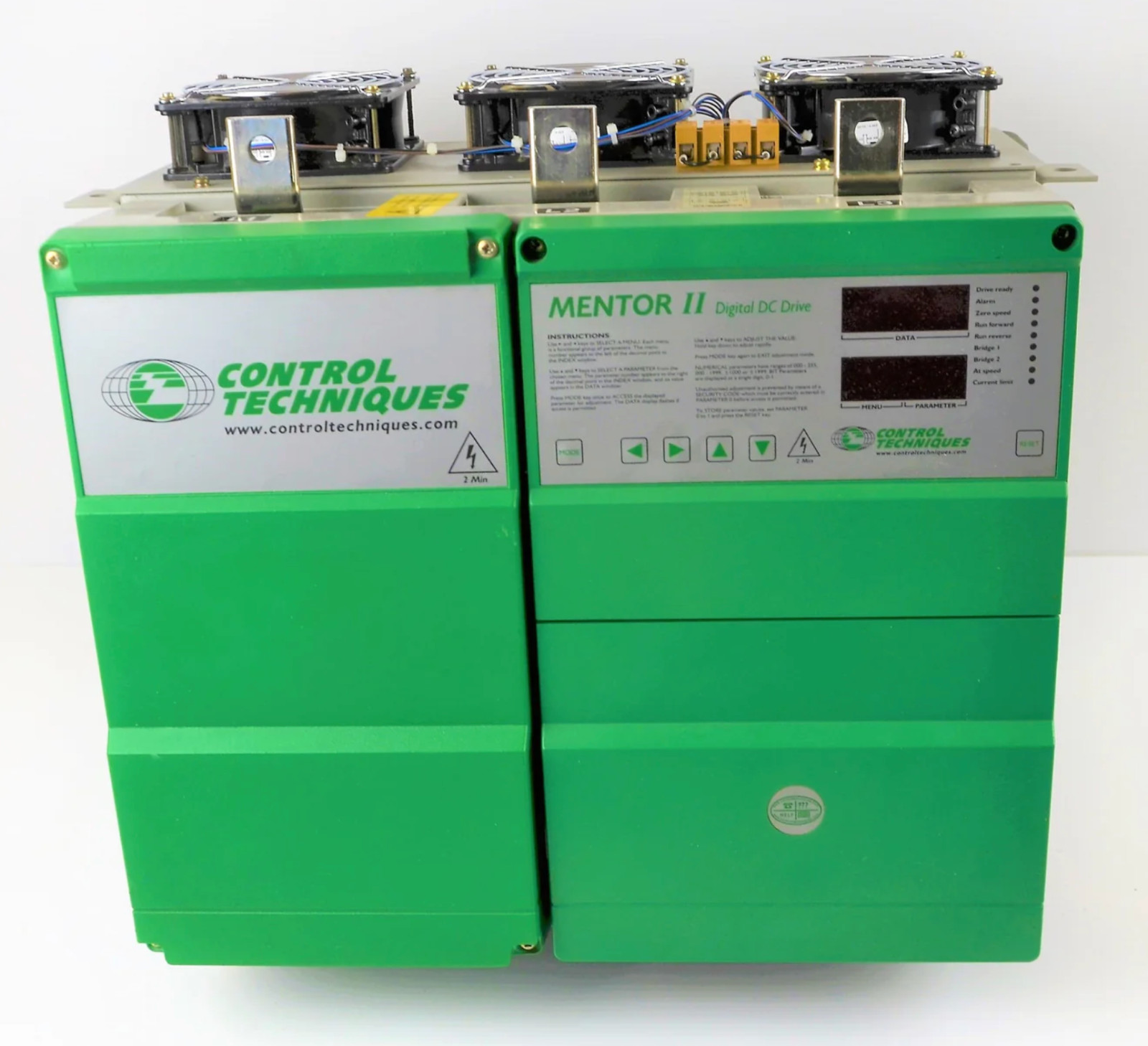 Control Techniques | Mentor II DC Drive | Model: M350-14ICD | 220/480V 168 HP