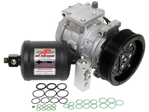 A/C Compressor Kit, John Deere Tractor 7810 7610 7710 9200 9300 9400 9520 9630