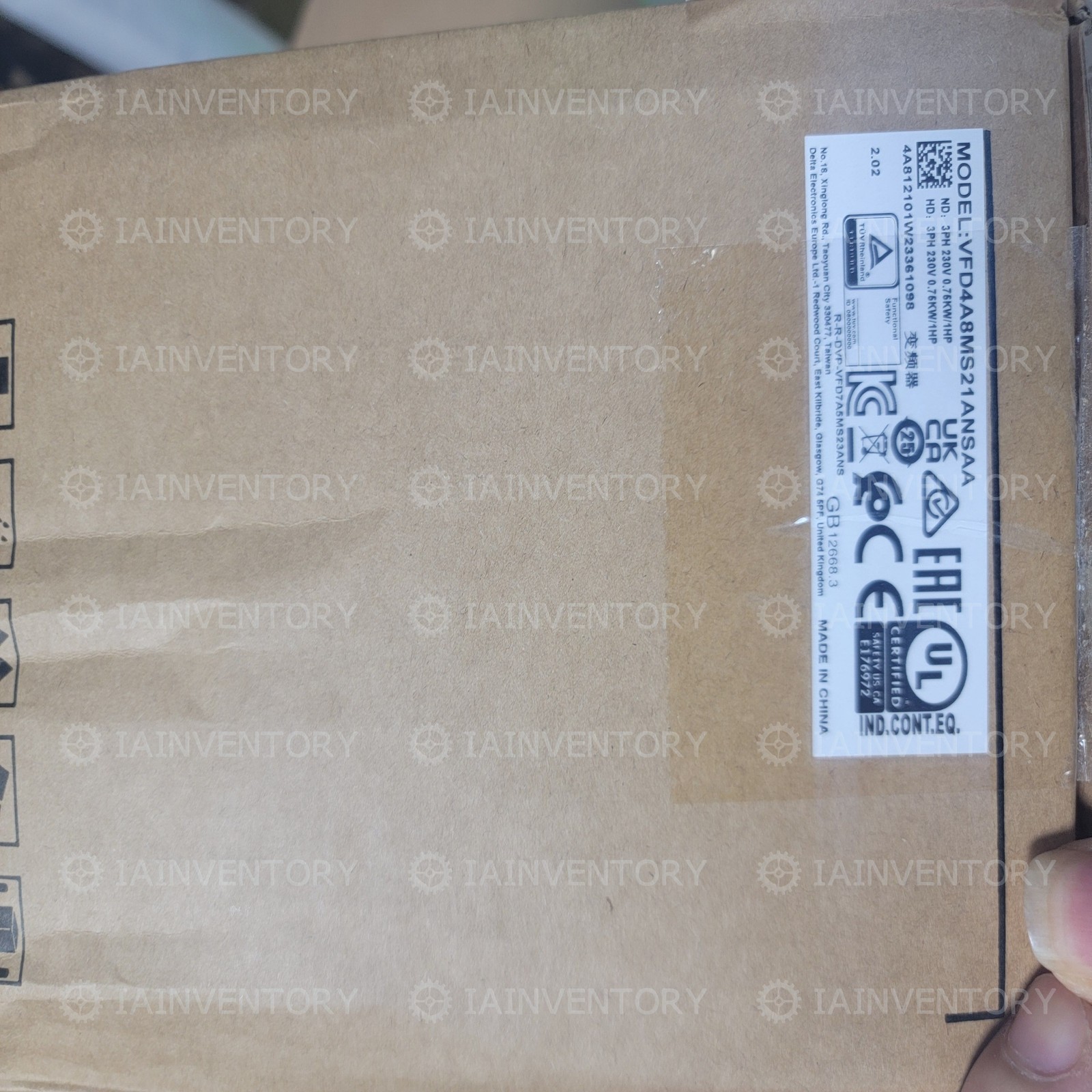 1PC New Delta VFD4A8MS21ANSAA With 1 Year Warranty Free Tax