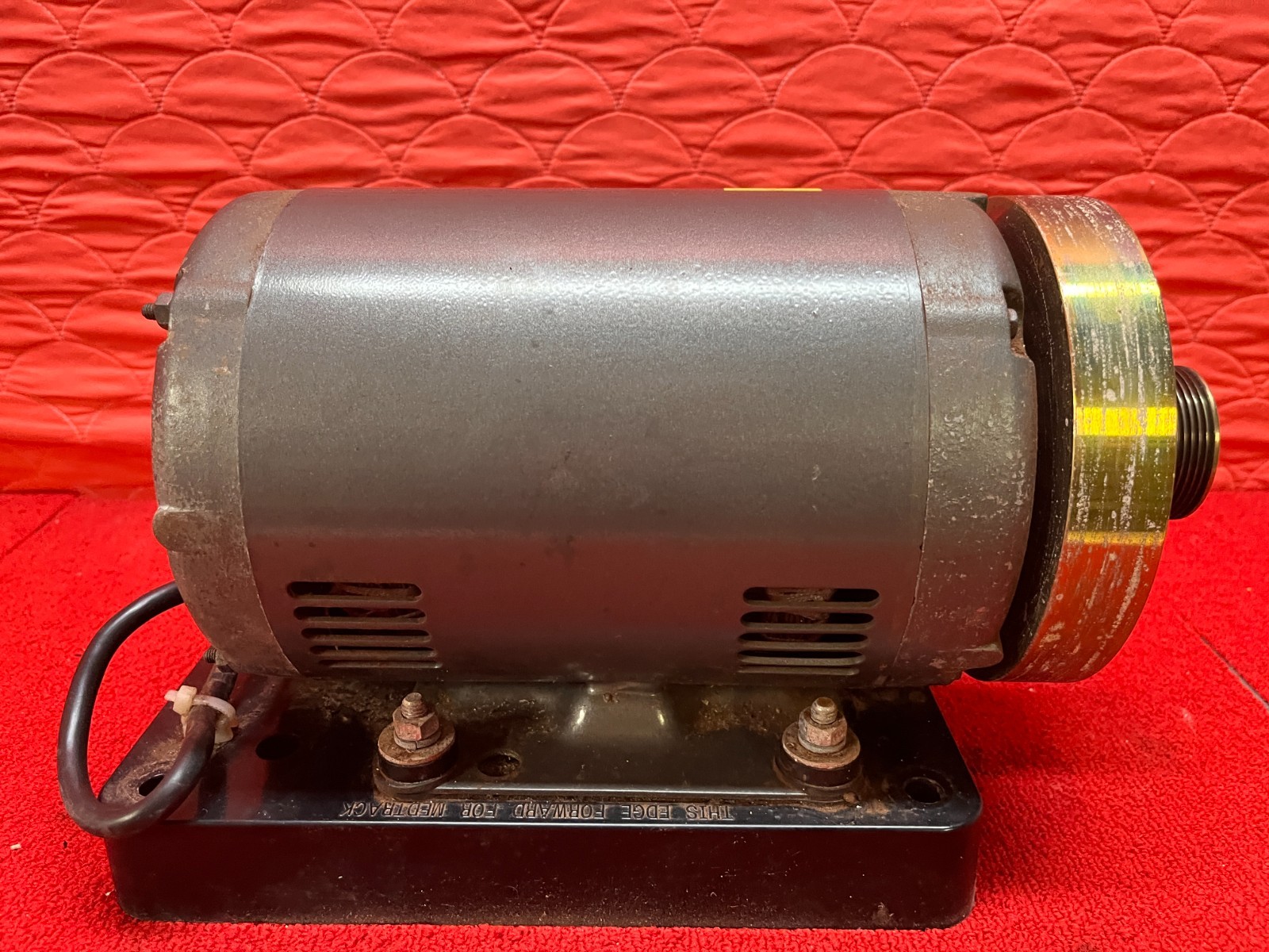 Used Baldor-Reliance Industrial Motor 2 HP 1740RPM 200V 6.2A Good Condition