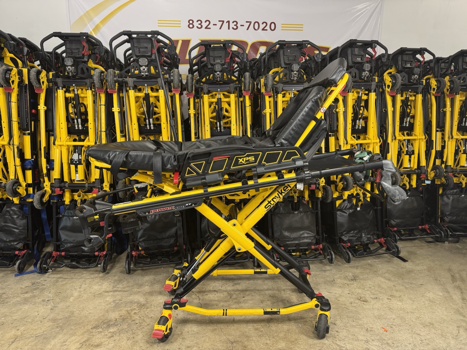 Stryker Power Pro XT XPS Wings 6506 Bariatric Stretcher Cot Gurney – Warranty