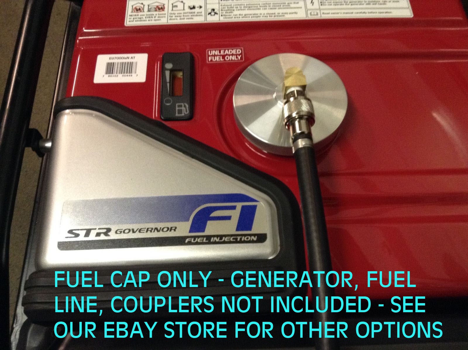 HONDA EU7000IS GENERATOR EXTENDED RUN FUEL CAP (1) **Made in USA**