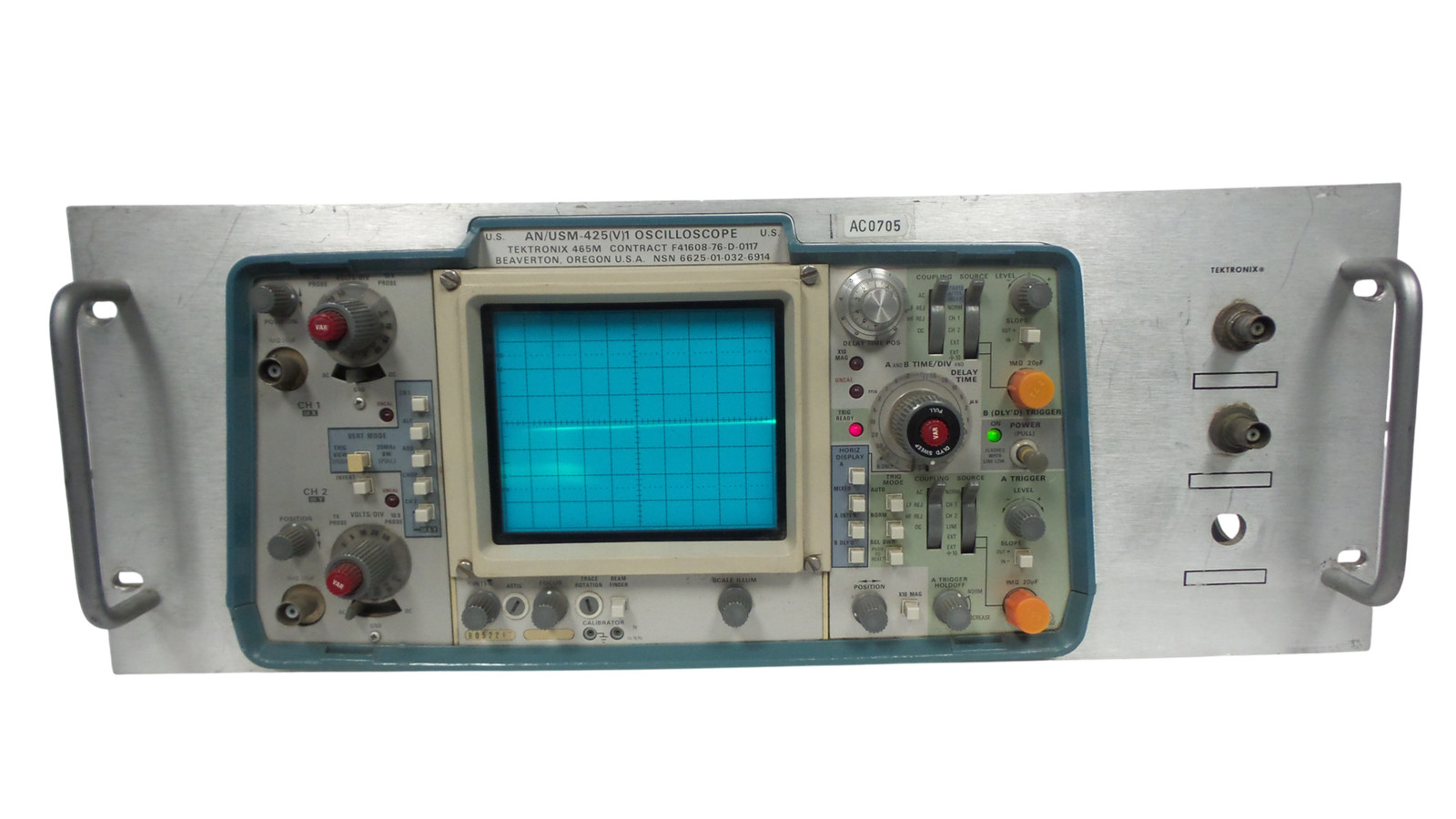 Tektronix 465M Oscilloscope AN/USM-425(V) 1 – Free Shipping