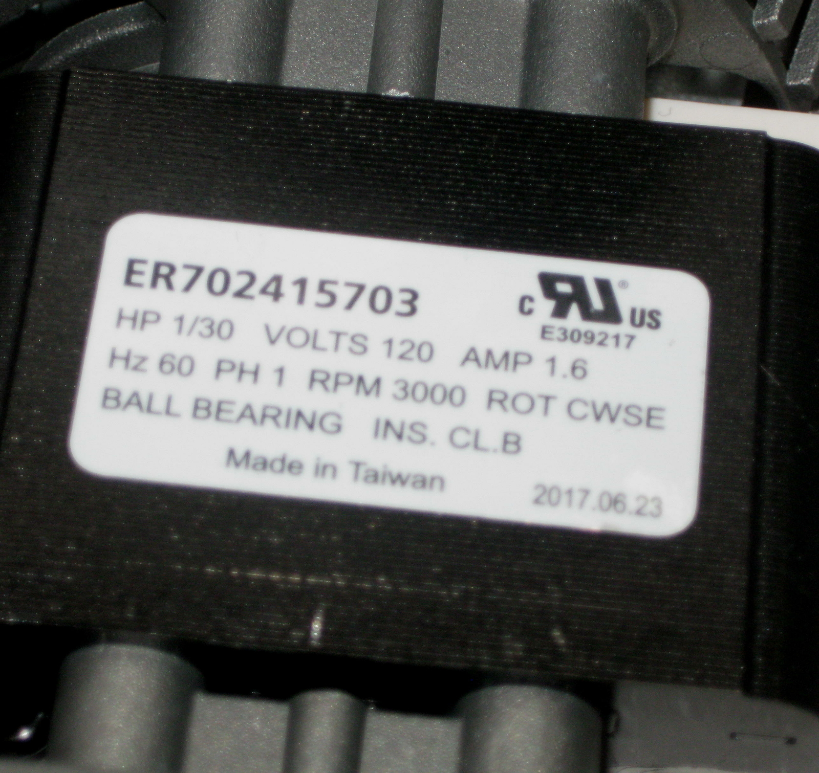 Furnace Draft Inducer Motor 70-24157-03 for Rheem Ruud Corsaire Weather King
