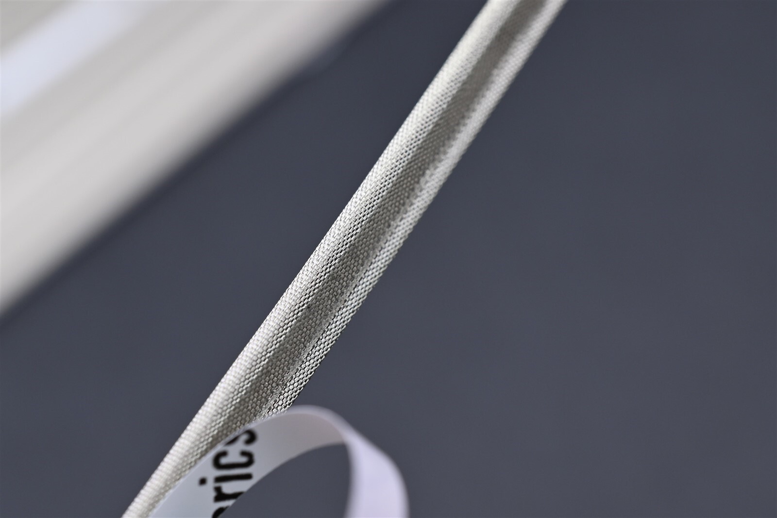 2 Parker Chomerics 18″ EMI Shielding Gasket 1mm x 4mm Fabric On Foam RFI Gasket