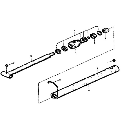 Bucket Cyl Seal Kit Fits Bush Hog 1840QT 1845QT 1846QT 1847QT Front End Loader