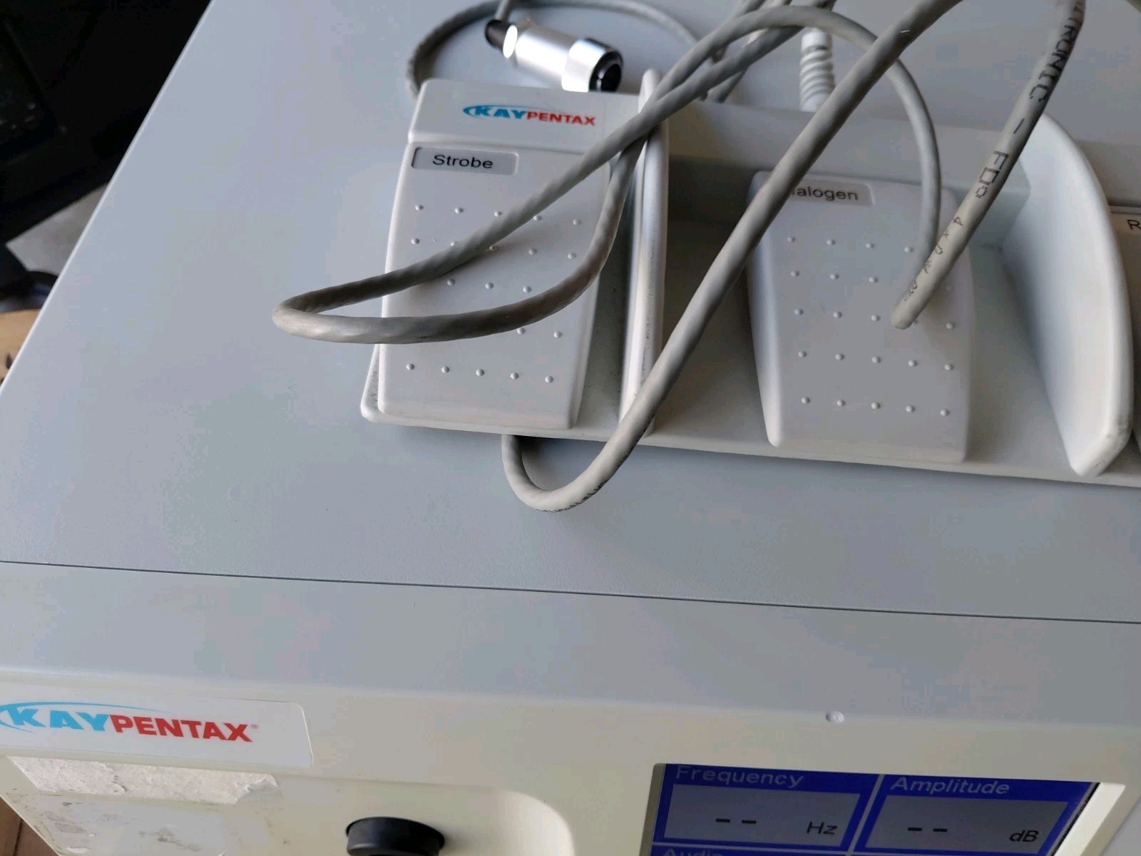 Pentax Model 9400 Laryngeal Strobe Light Source & Footpetal