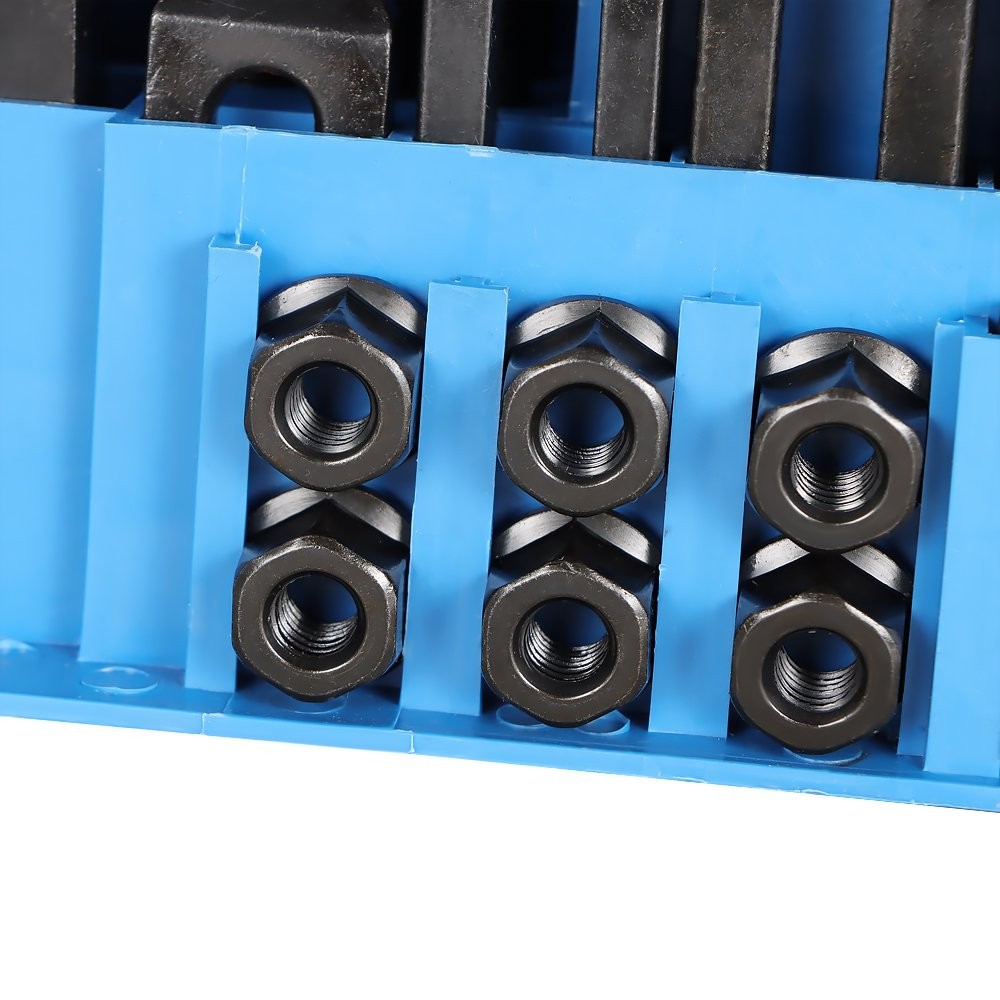 58 piece 1/2 T-Slot Clamping Kit Mill Machinist Set With 3/8-16 Studs