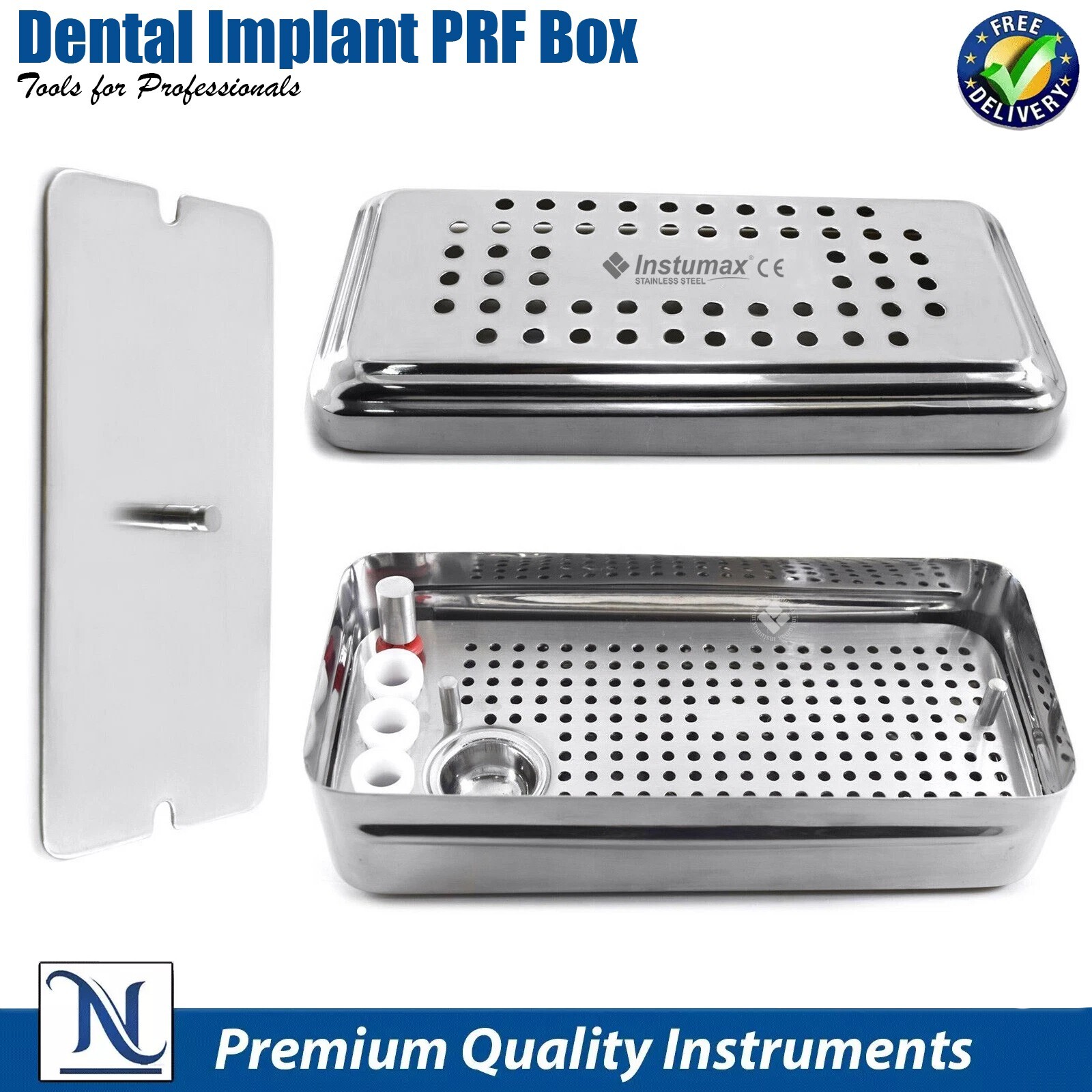Dental PRF Box GRF System Platelet Rich Fibrin Set Surgery Membrane Kit CE